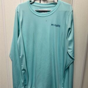 Columbia Teal Performance Shirt